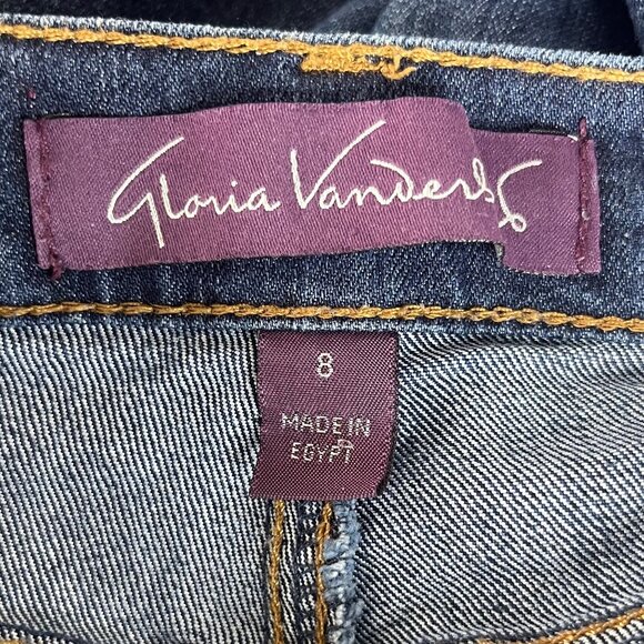 Gloria Vanderbilt Amanda Jeans Womens Size 8 Medium Wash Blue High Rise - Picture 6 of 9